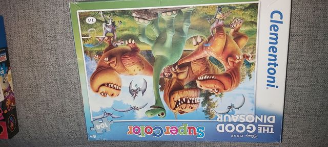 Puzzle Disney e memory vari 7 pezzi