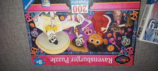 Puzzle Disney e memory vari 7 pezzi