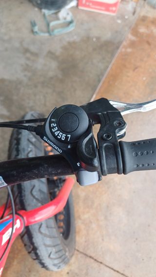 Bicicleta BH Roja Fat Bike