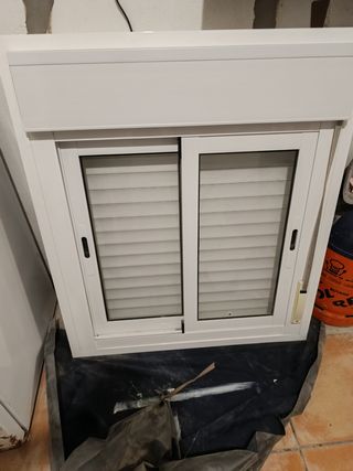 Ventanas aluminio casi nuevas