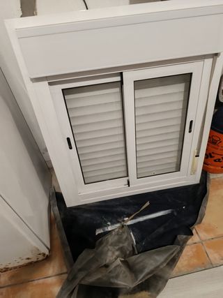 Ventanas aluminio casi nuevas