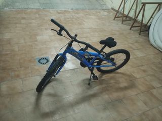 Bicicleta Montaña Niño Azul 20