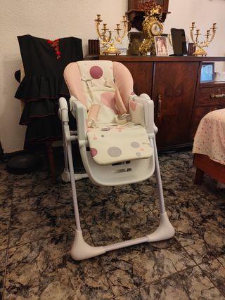 Trona YOMMY KINDERKRAFT infantil rosa con estampad