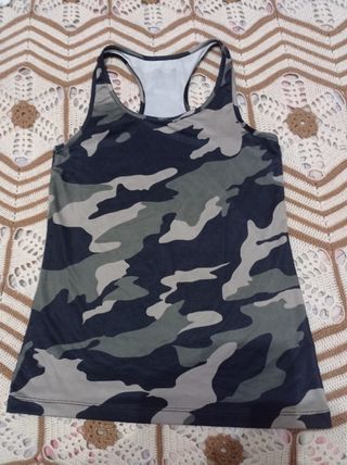 Camiseta Camuflaje Talla M