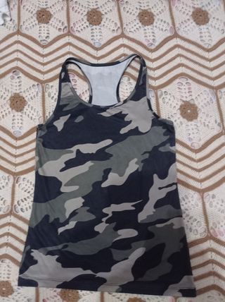 Camiseta Camuflaje Talla M