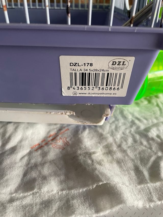 Jaula para hámster con accesorios