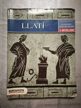 Libro latín 1° de bachillerato Barcanova