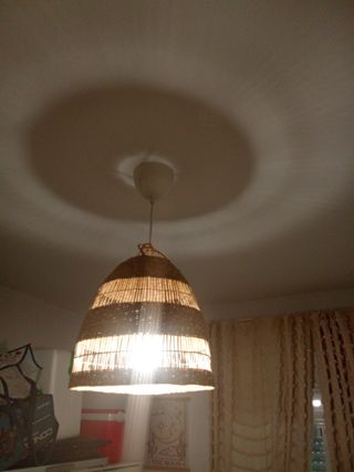 Lámpara Ikea Fibra Natural Boho