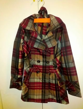 Gabardina Burberry Mujer Talla M Multicolor