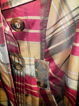 Gabardina Burberry Mujer Talla M Multicolor