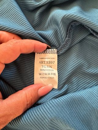 Vestito svasato blu petrolio
