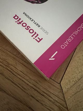 Libro de Filosofía 1º bachillerato