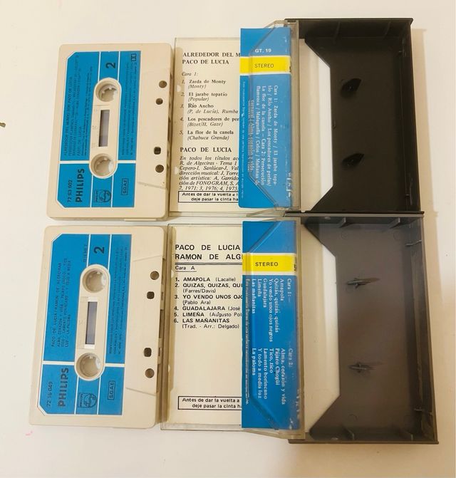 Cinta Cassette Paco de Lucía - Sonic Series