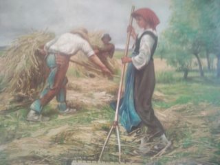 Obra de arte: Escena rural