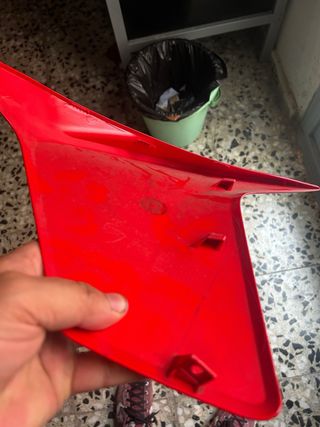 Lateral Ducati Multistrada 950 Rojo