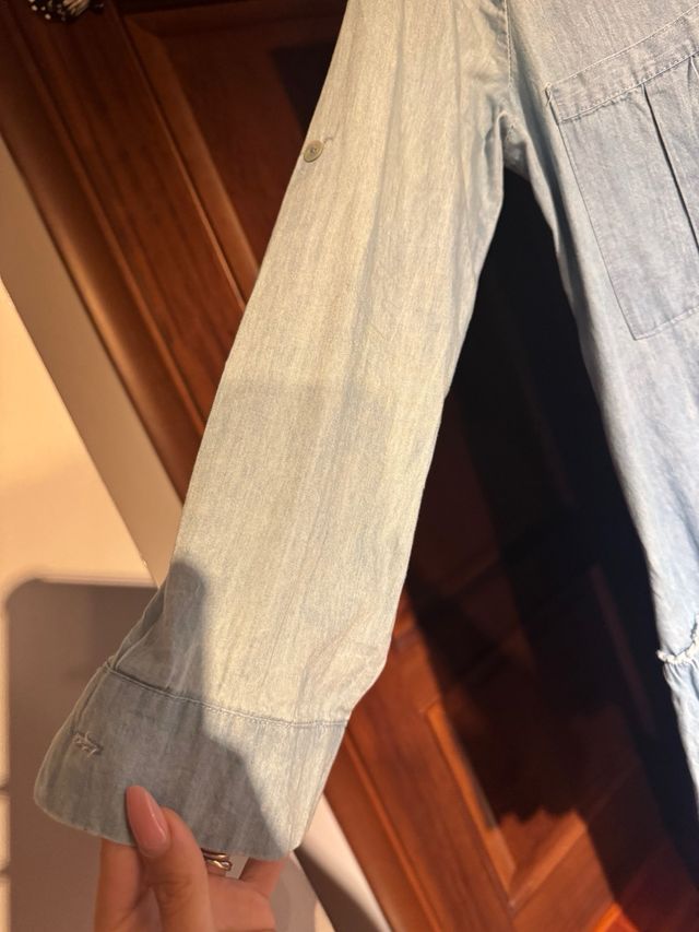 Vestito camicia in denim