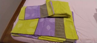 Juegos cama indiv.+edredon