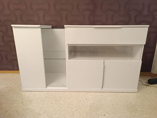 Muebles de salón modernos blancos