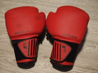 Guantes de boxeo para niños rojos