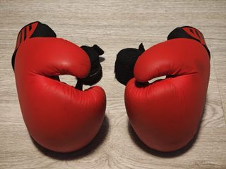 Guantes de boxeo para niños rojos
