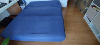 Sofá Cama Ikea PS Levós 2 -  funda gresbu Azul