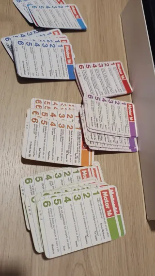 Juego de mesa Motor 16 Trivial vintage