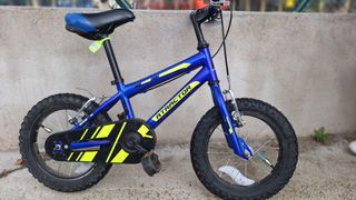 Bicicleta infantil azul ATRATOR