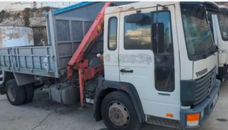 Camión grúa pluma volquete Volvo FL6