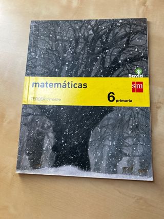 Matemáticas. 6 Primaria. Savia (Spanish Edition)