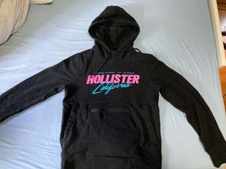 Sudadera Hollister Negra con Capucha Talla S