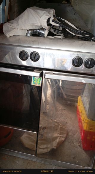 Cocina de gas 5 fuegos
