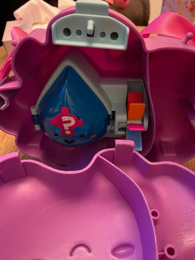 Bolso Nube Purpurina con 8 Figuras