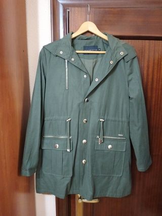 Chaqueta parka verde
