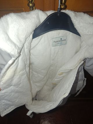 Buzo invierno bebé blanco