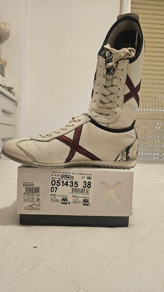 Bambas Munich Blancas Talla 38