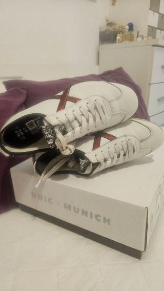 Bambas Munich Blancas Talla 38