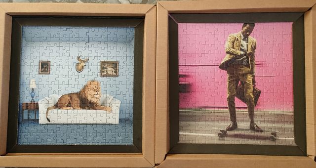 2 puzzles Clementoni