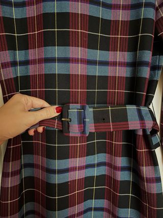 Vestido Zara Mujer Talla XS Tartán