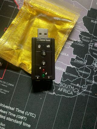 Adaptador Sonido USB 7.1 Channel