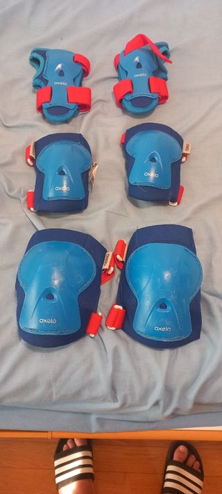 Set 3 protecciones Oxelo