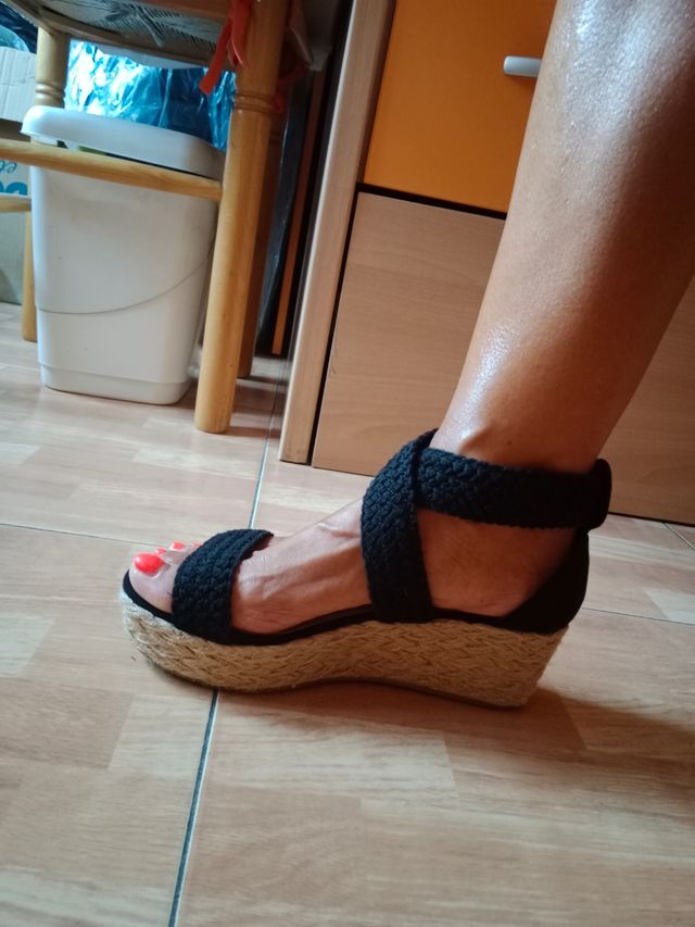 Sandalias Corina Negras