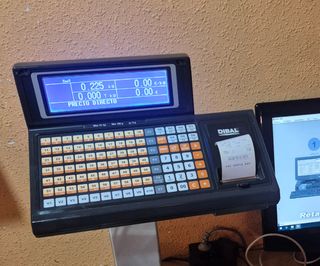 Balanza DIBAL con ticket y escáner GARANTIA 