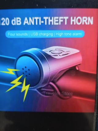 Alarma/Timbre bici moto patin,etc.USB NUEVAS