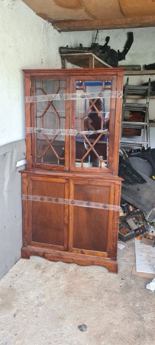 Lámpara de araña de cristal antigua