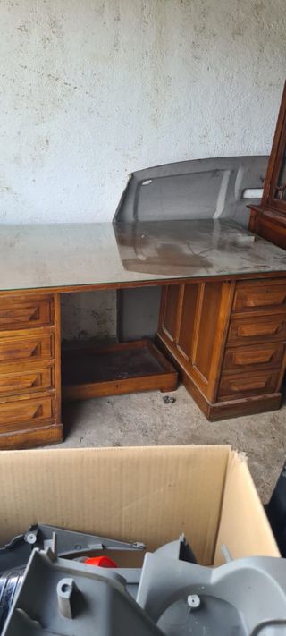 Lámpara de araña de cristal antigua