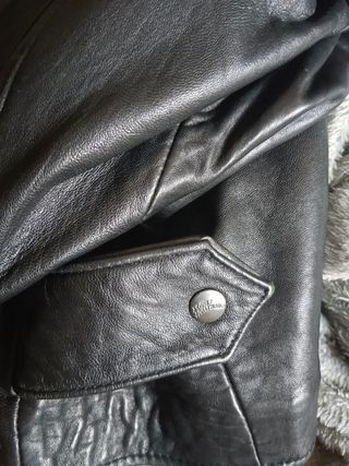 Chaqueta de cuero Planet Hollywood Talla M