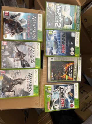 Pack 7 Juegos Xbox 360: Assassin's Creed y más