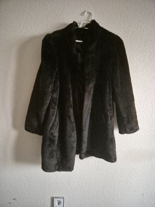 Abrigo de mujer negro