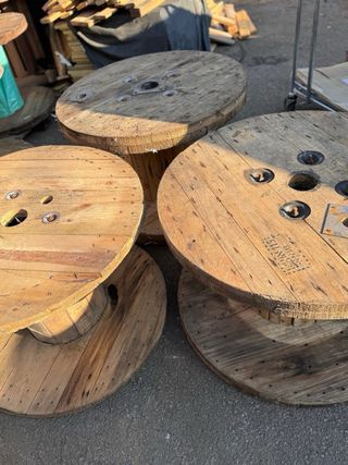 BOBINAS CARRETE MADERA CABLE CHILLPALET