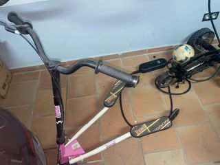 Patinete rosa 3 ruedas